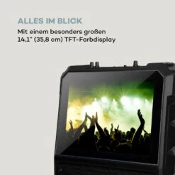 CenterStage 8 Mobiler Karaoke-Lautsprecher, 40 W, 14,1" Display, Funk-Mikro -Innovation Home Appliances Store 10032834 de 0004 logo