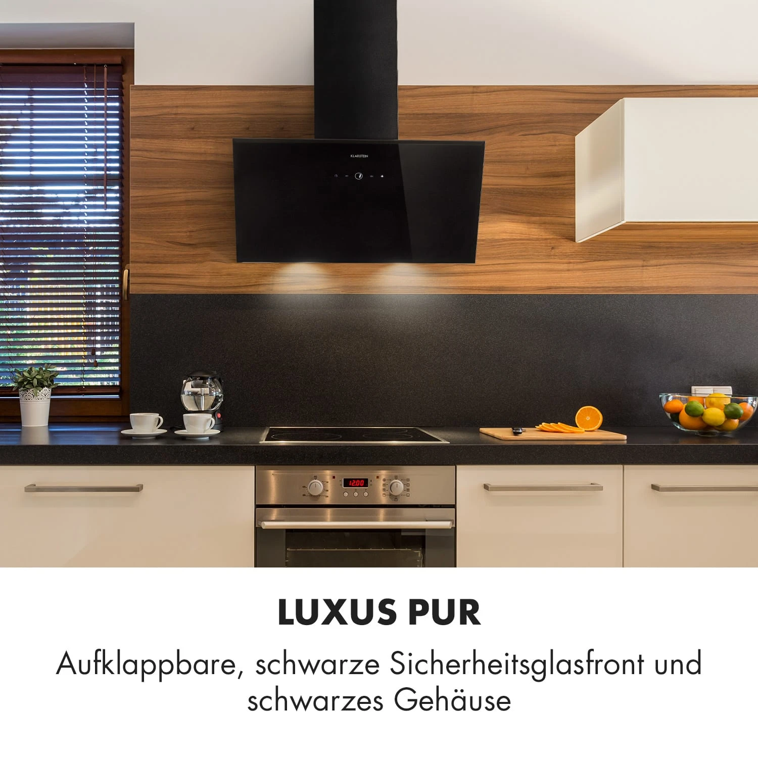 Laurel 60 Dunstabzugshaube 60cm Abluft: 350 M³/h LED Touch Glas 2 Laurel 60 Dunstabzugshaube 60cm Abluft: 350 M³/h LED Touch Glas – Bild 2