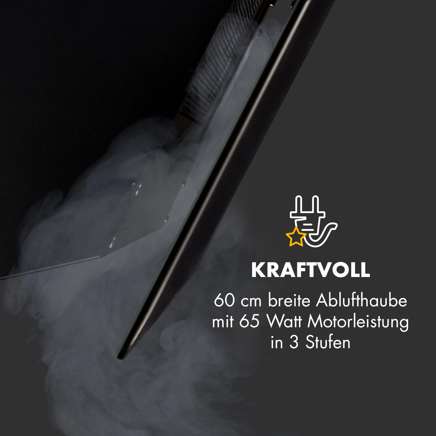 Laurel 60 Dunstabzugshaube 60cm Abluft: 350 M³/h LED Touch Glas 8 Laurel 60 Dunstabzugshaube 60cm Abluft: 350 M³/h LED Touch Glas – Bild 8