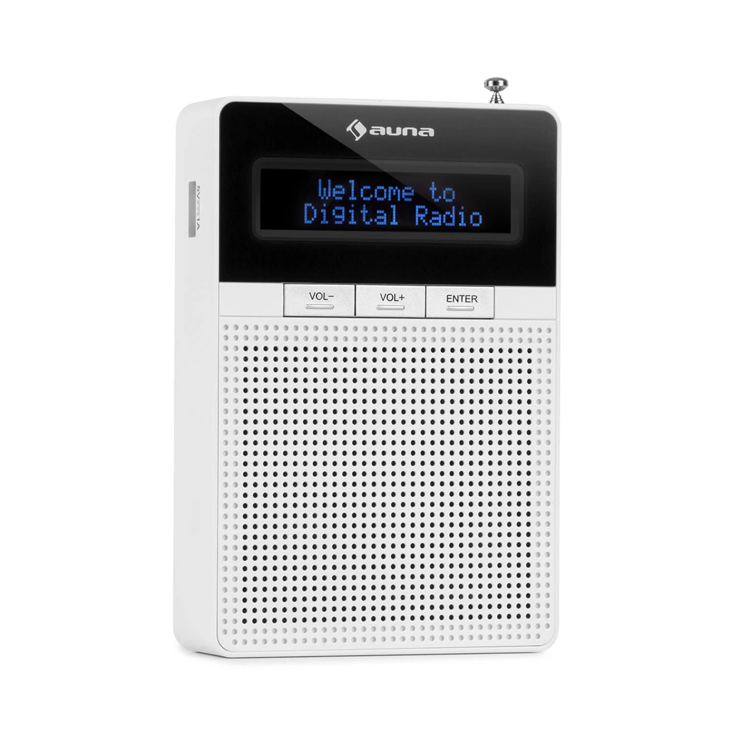 DigiPlug DAB Steckdosen-Radio, DAB+, UKW/PLL, BT, LCD-Display, Weiß 1 DigiPlug DAB Steckdosen-Radio, DAB+, UKW/PLL, BT, LCD-Display, Weiß