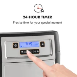 Aromatica II Duo Kaffeemaschine, Integriertes Mahlwerk, 1,25 L Silber -Innovation Home Appliances Store 10032865 yy 0005 logo Klarstein Aromatica II Duo Kaffeemaschine schwarz