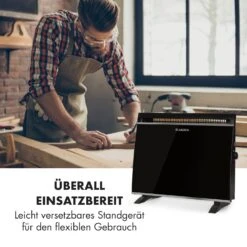 Gotland Glaskonvektor 600, 900 Und 1500W Standgerät Schwarz -Innovation Home Appliances Store 10032867 de 0006 logo