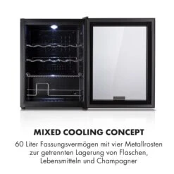 Beersafe XL Onyx Kühlschrank 60 Liter 4 Böden Panoramaglastür -Innovation Home Appliances Store 10032871 de 0004 logo