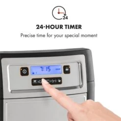 Aromatica II Kaffeemaschine, Mahlwerk, 1,25 L, Silber -Innovation Home Appliances Store 10032872 yy 0005 logo Klarstein Aromatica II Kaffeemaschine silber