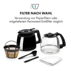 Aromatica II Set Kaffeemaschine, Mahlwerk, 1,25 L, Schwarz -Innovation Home Appliances Store 10032874 de 0004 logo