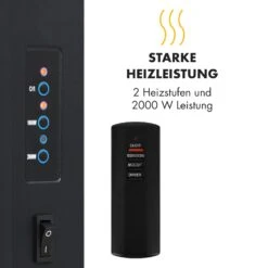 Lausanne Vertical Elektrischer Kamin 1000 Oder 2000W Feuerillusion -Innovation Home Appliances Store 10032892 de 0004 logo