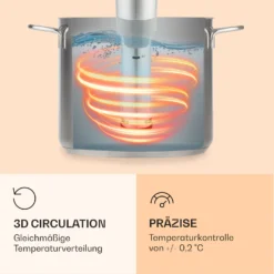 Quickstick Flex 1300W 3D Circulating 0-95 °C IPX7 Timer Silber -Innovation Home Appliances Store 10032906 de 0005 logo