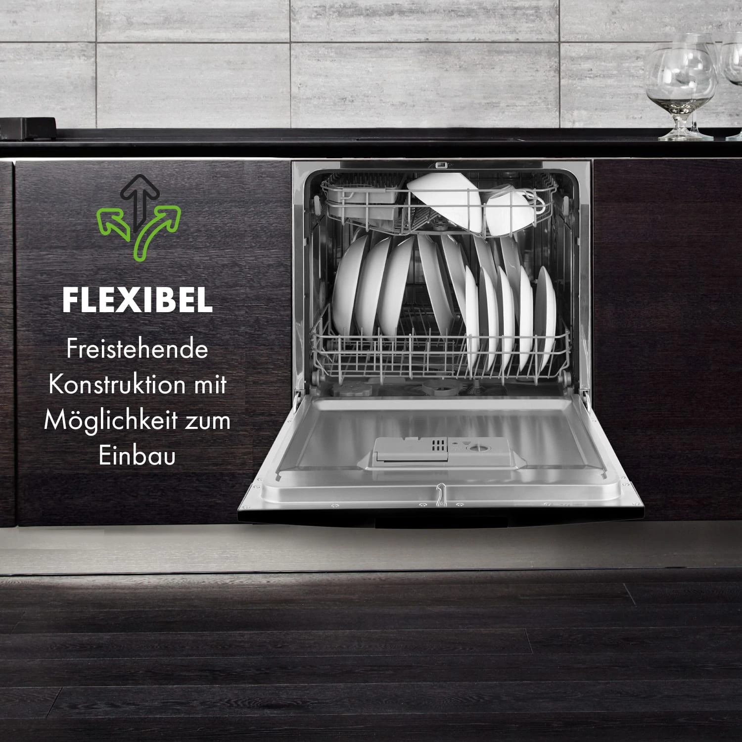 Amazonia 8 Neo Tischgeschirrspüler 8 Programme LED-Display 2 Amazonia 8 Neo Tischgeschirrspüler 8 Programme LED-Display – Bild 2