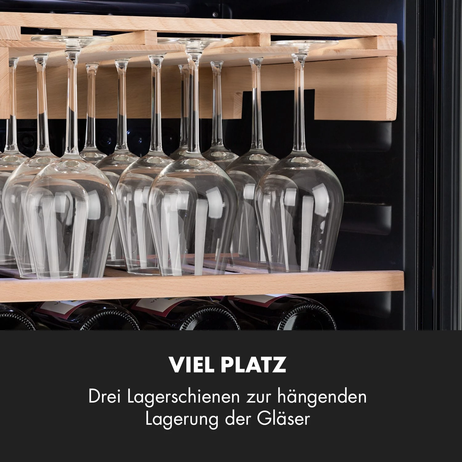 Barossa 77D Weinglas-Regal Zubehör Regalboden Für Weingläser Echtholz 3 Barossa 77D Weinglas-Regal Zubehör Regalboden Für Weingläser Echtholz – Bild 3