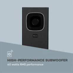 Areal Bar 650 2.1 Sound System Soundbar 120W RMS-Leistung BT USB -Innovation Home Appliances Store 10032983 yy 0005 logo Auna 2 1CH Soundbar