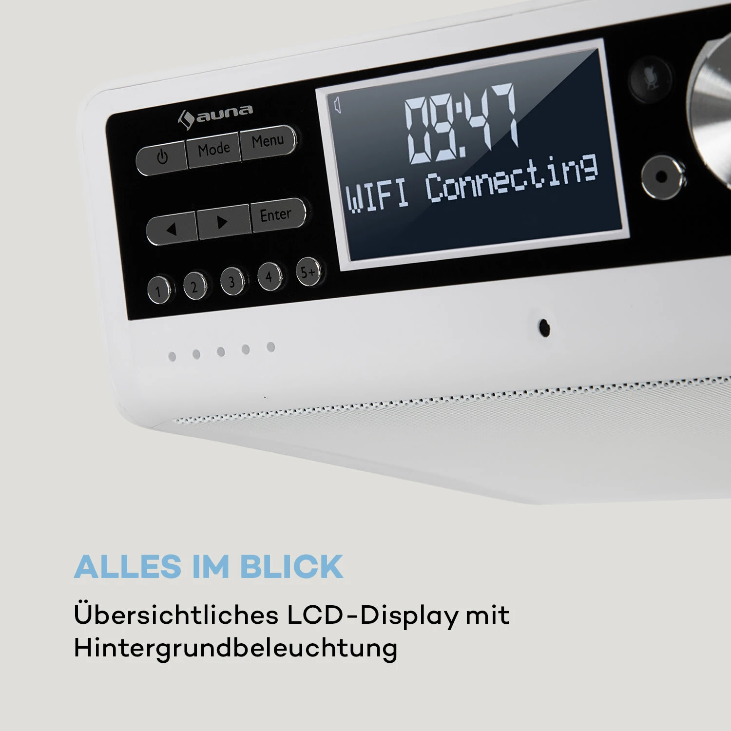 Intelligence DAB+ Küchenradio, Alexa-VoiceControl, Spotify, BT, Weiß 5 Intelligence DAB+ Küchenradio, Alexa-VoiceControl, Spotify, BT, Weiß – Bild 5