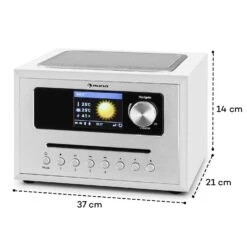 Silver Star CD Cube Radio Bluetooth HCC Display Weiß -Innovation Home Appliances Store 10033004 yy 0010 logo