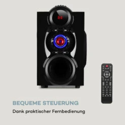 X-Gaming 5.1 Surround-Audiosystem 380Wmax. OneSide Subwoofer BT USB SD 14 X-Gaming 5.1 Surround-Audiosystem 380Wmax. OneSide Subwoofer BT USB SD -Innovation Home Appliances Store 10033070 de 0005 logo