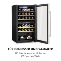 Vinamour 29 Duo Weinkühlschrank 2 Zonen 80L/29 Flaschen 5-22°C Touch -Innovation Home Appliances Store 10033083 de 0003 logo