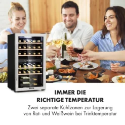 Vinamour 29 Duo Weinkühlschrank 2 Zonen 80L/29 Flaschen 5-22°C Touch -Innovation Home Appliances Store 10033083 de 0004 logo