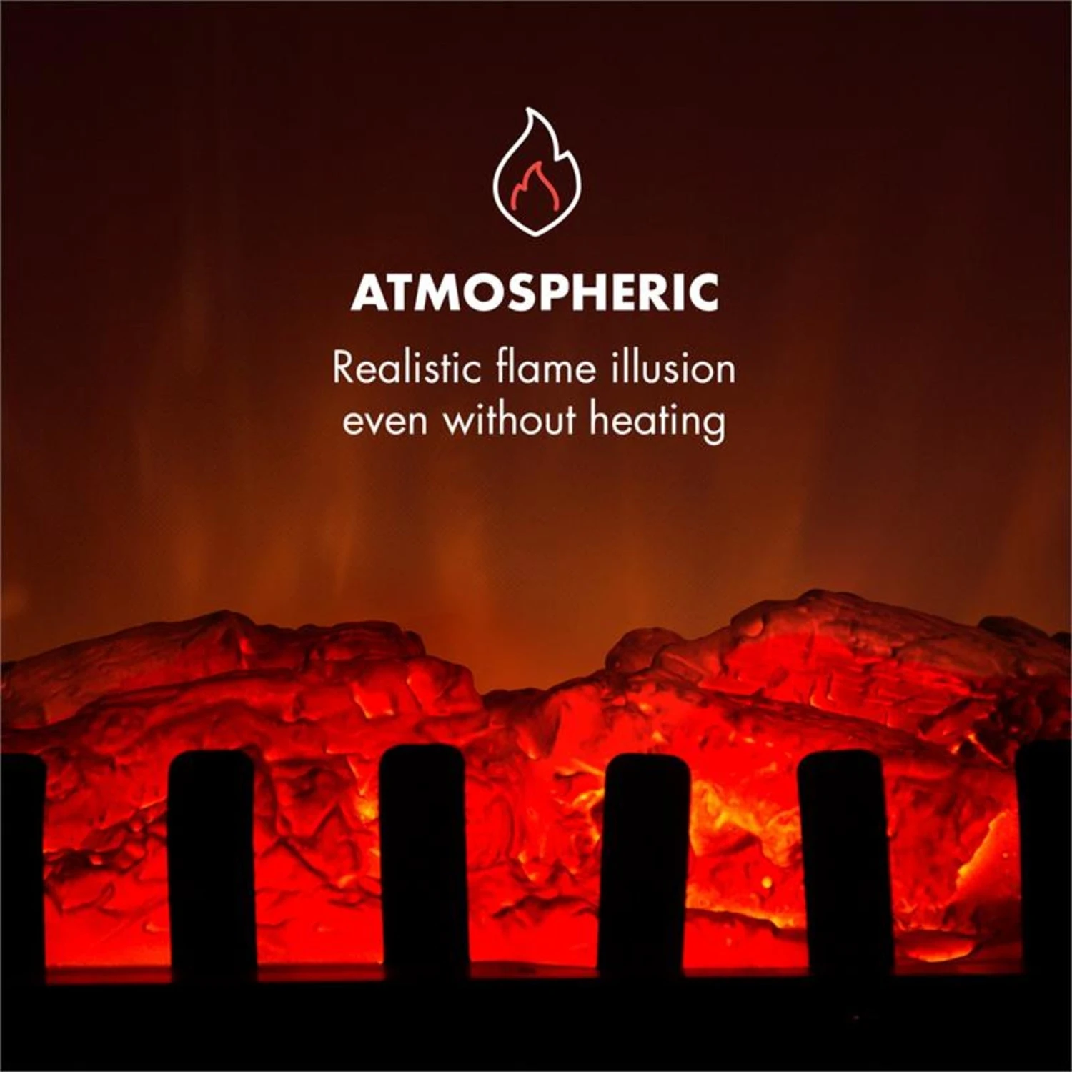 Innsbruck Elektrischer Kamin 1000/2000W Thermostat 5 Innsbruck Elektrischer Kamin 1000/2000W Thermostat – Bild 5