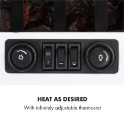 Graz Elektrischer Kamin 1000/2000W Thermostat PanoramaView -Innovation Home Appliances Store 10033095 yy 0005 logo Klarstein Graz Elektrischer Kamin weiss