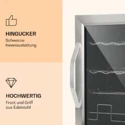 Beersafe XL Mix It Edition Kühlschrank 60 Ltr 4 Böden Panoramaglastür -Innovation Home Appliances Store 10033120 de 0003 logo