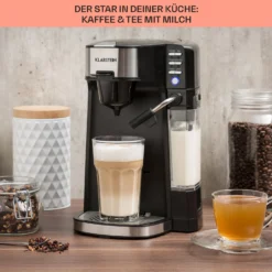 Baristomat 2-in-1-Heißgetränkeautomat Kaffee Tee Milchschaum -Innovation Home Appliances Store 10033138 de 0004 usp