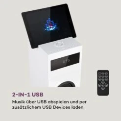 Karaboom 100 Turmlautsprecher 120W Max. Bluetooth 2 In 1 USB -Innovation Home Appliances Store 10033148 de 0005 logo