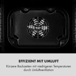 Kalahari Elektrischer Einbaubackofen 2300W 7 Funktionen Schwarz -Innovation Home Appliances Store 10033187 de 0007 logo