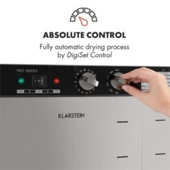 Master Jerky 24 Dörrautomat 5850W 40-90 °C 15h-Timer Edelstahl Silber 10 Master Jerky 24 Dörrautomat 5850W 40-90 °C 15h-Timer Edelstahl Silber -Innovation Home Appliances Store 10033214 yy 0003 logo Klarstein Master Jerky 24 Doerrautomat silber