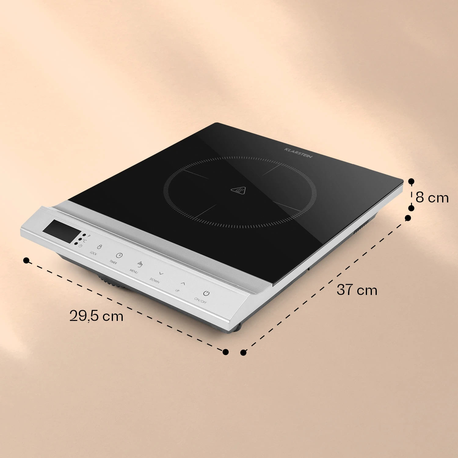 MisterCook Kochplatte Infrarot 2000W 90-650°C Abschalttimer 6 MisterCook Kochplatte Infrarot 2000W 90-650°C Abschalttimer – Bild 6