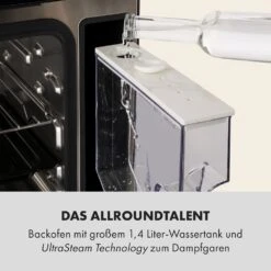 MasterFresh Dampfbackofen 230°C 24l Touch-Bedienfeld Schwarz 13 MasterFresh Dampfbackofen 230°C 24l Touch-Bedienfeld Schwarz -Innovation Home Appliances Store 10033284 de 0003 logo
