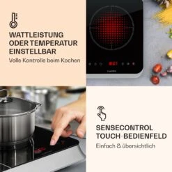 InnoChef Induktionskochfeld 3400W Touch Control Glaskeramik 9 InnoChef Induktionskochfeld 3400W Touch Control Glaskeramik -Innovation Home Appliances Store 10033593 de 0004 logo