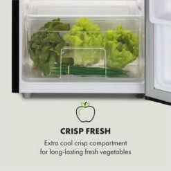 Feldberg Kühlschrank A+ 90 Liter MirageCool Concept Holzdesign Schwarz -Innovation Home Appliances Store 10033594 uk 0004 logo Klarstein Feldberg Kuehlschrank Holzdesign schwarz