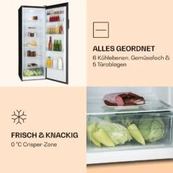 BigBoy Kühlschrank 337l Crisper 6 Ebenen Energieklasse Schwarz -Innovation Home Appliances Store 10033680 de 0005 logo