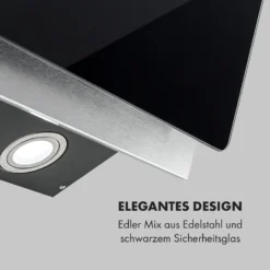 Alessia Dunstabzugshaube Kopffreihaube 350 M³/h Push Control Schwarz -Innovation Home Appliances Store 10033697 de 0003 logo
