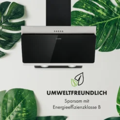 Alessia Dunstabzugshaube Kopffreihaube 350 M³/h Push Control Schwarz -Innovation Home Appliances Store 10033697 de 0006 logo