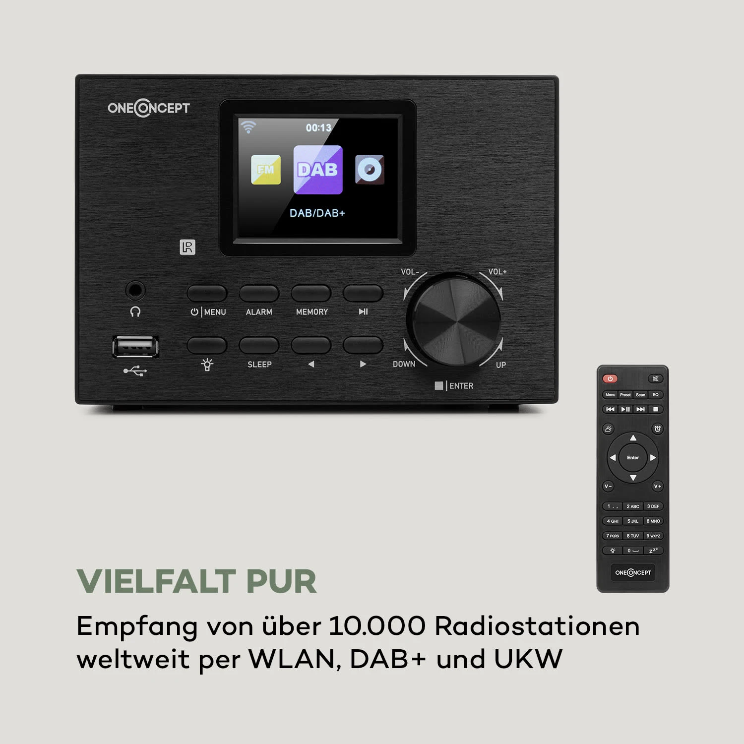 Streamo Stereoanlage Mit Internetradio WLAN DAB+ UKW CD-Player BT 3 Streamo Stereoanlage Mit Internetradio WLAN DAB+ UKW CD-Player BT – Bild 3