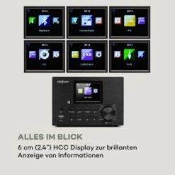 Streamo Stereoanlage Mit Internetradio WLAN DAB+ UKW CD-Player BT 19 Streamo Stereoanlage Mit Internetradio WLAN DAB+ UKW CD-Player BT -Innovation Home Appliances Store 10033704 de 0008 logo