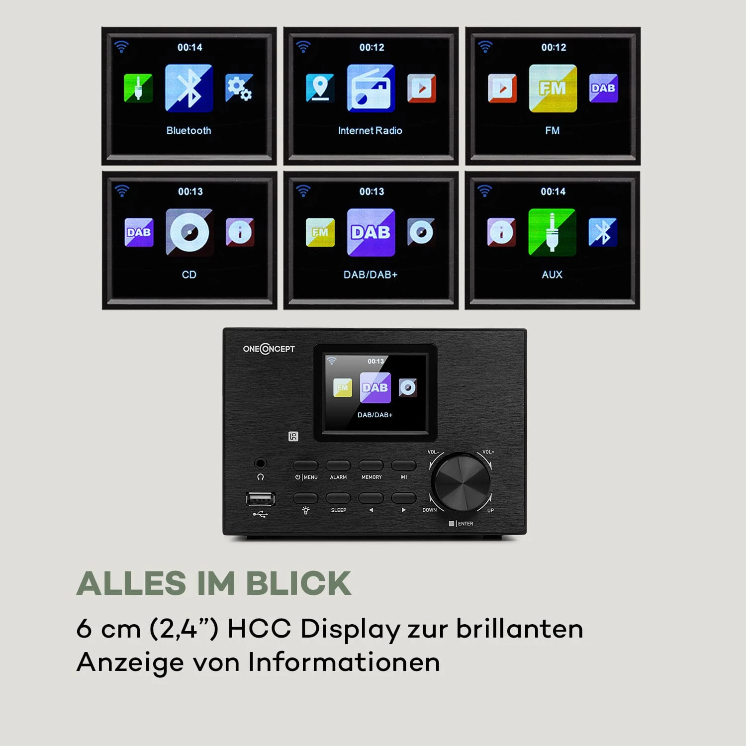 Streamo Stereoanlage Mit Internetradio WLAN DAB+ UKW CD-Player BT 8 Streamo Stereoanlage Mit Internetradio WLAN DAB+ UKW CD-Player BT – Bild 8