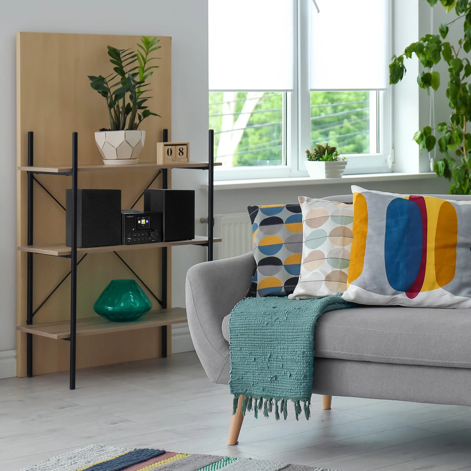 Streamo Stereoanlage Mit Internetradio WLAN DAB+ UKW CD-Player BT 2 Streamo Stereoanlage Mit Internetradio WLAN DAB+ UKW CD-Player BT – Bild 2