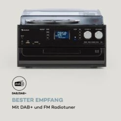 Oakland DAB Retro-Stereoanlage DAB+/FM BT-Funktion Vinyl CD Kassette -Innovation Home Appliances Store 10033747 de 0003 logo