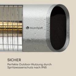 Dark Wave Infrarot-Heizstrahler 2000W Goldbeschichtete Carbonröhre IP65 Aluminium 19 Dark Wave Infrarot-Heizstrahler 2000W Goldbeschichtete Carbonröhre IP65 Aluminium -Innovation Home Appliances Store 10033810 de 0009 logo