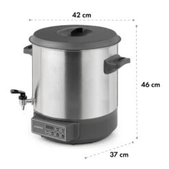 Lady Marmalade Einkochautomat Getränkespender 27L 100°C 12h Edelstahl -Innovation Home Appliances Store 10033825 yy 0010 logo Klarstein Lady Marmalade Einkochautomat