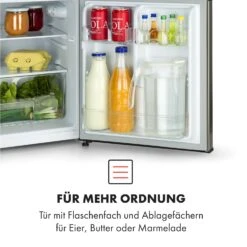 Big Daddy Cool Kühl-Gefrierkombination 61/25 Liter 2 Ebenen Edelstahl -Innovation Home Appliances Store 10034005 de 0004 logo