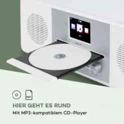 Streamo CD Internetradio 2x10W WLAN DAB+ UKW CD-Player BT Weiß 13 Streamo CD Internetradio 2x10W WLAN DAB+ UKW CD-Player BT Weiß -Innovation Home Appliances Store 10034056 de 0006 logo