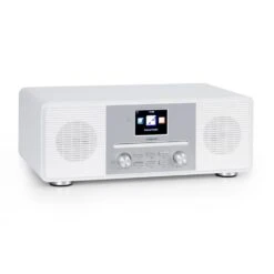 Streamo CD Internetradio 2x10W WLAN DAB+ UKW CD-Player BT Weiß