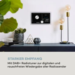 Stereo Sonic DAB+ Stereoanlage, DAB+, CD-Player, USB, BT, Schwarz -Innovation Home Appliances Store 10034086 de 0003 logo