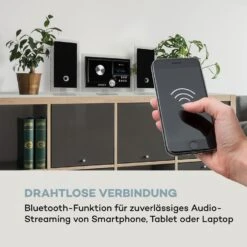 Stereo Sonic DAB+ Stereoanlage, DAB+, CD-Player, USB, BT, Schwarz -Innovation Home Appliances Store 10034086 de 0005 logo