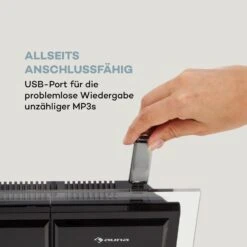 Stereo Sonic DAB+ Stereoanlage, DAB+, CD-Player, USB, BT, Schwarz -Innovation Home Appliances Store 10034086 de 0006 logo