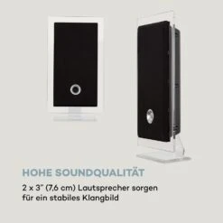 Stereo Sonic DAB+ Stereoanlage, DAB+, CD-Player, USB, BT, Schwarz -Innovation Home Appliances Store 10034086 de 0008 logo