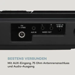 Stereo Sonic DAB+ Stereoanlage, DAB+, CD-Player, USB, BT, Schwarz -Innovation Home Appliances Store 10034086 de 0009 logo