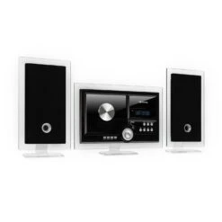 Stereo Sonic DAB+ Stereoanlage, DAB+, CD-Player, USB, BT, Schwarz