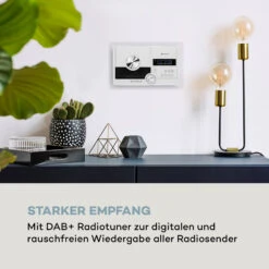 Stereo Sonic DAB+ Stereoanlage, DAB+, CD-Player, USB, BT, Weiß -Innovation Home Appliances Store 10034087 de 0003 logo